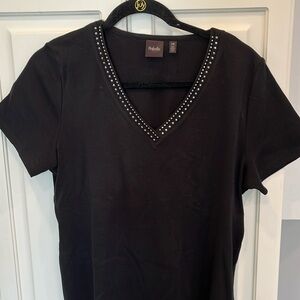 Rafella VNeck Tee Shirt Large
